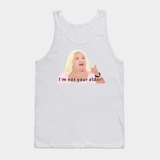 Angela - not your elder Tank Top